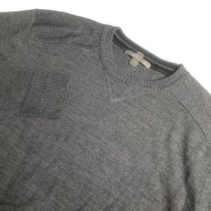 Smartwool Men's Large Gray Sweater Crew Neck Wool Blend‎